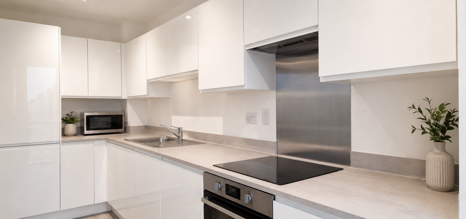 Luxury kitchen styled by Luxe Quarters